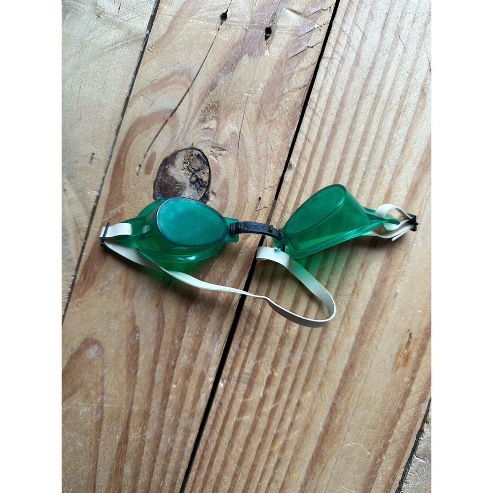Vintage Green Sperti Sunlamp Goggles Therapeutic Lenses - Picture 1 of 6